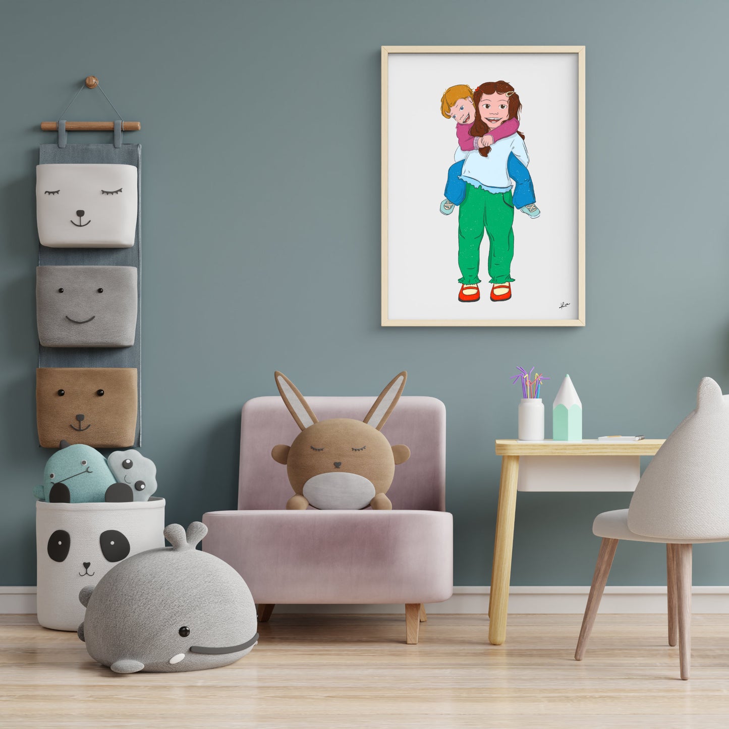 Illustration "Jenni et Lars"