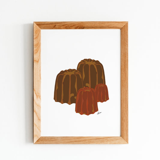 Illustration "Les Canelés"