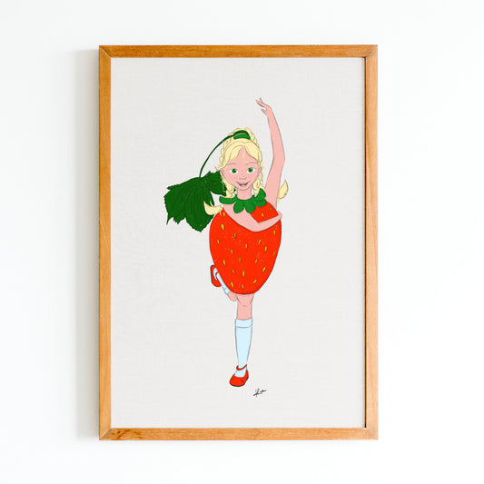 Illustration "Senga la fraise"