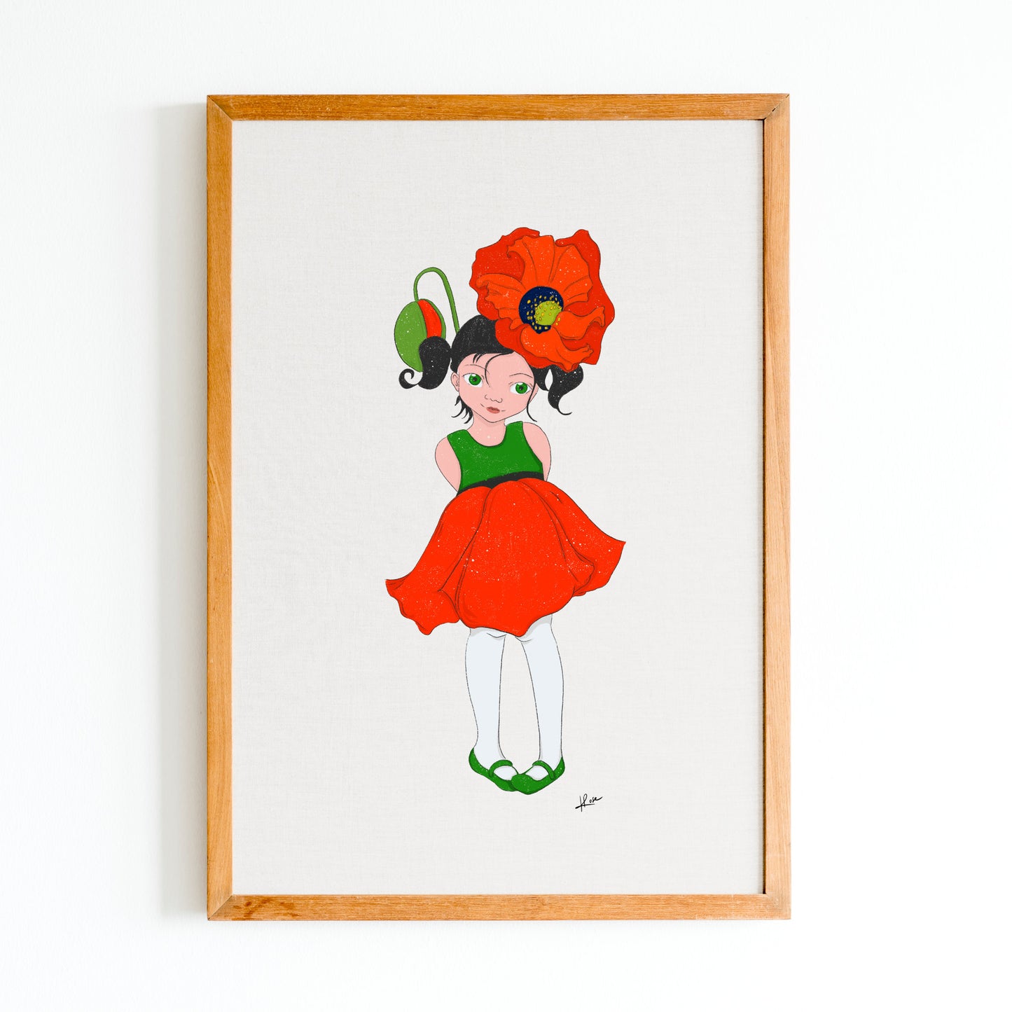 Sticker "Suki, le Coquelicot"