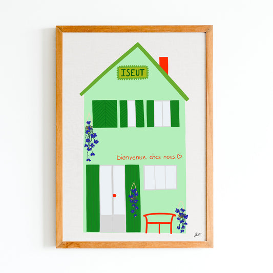Illustration "La Cabane Verte"
