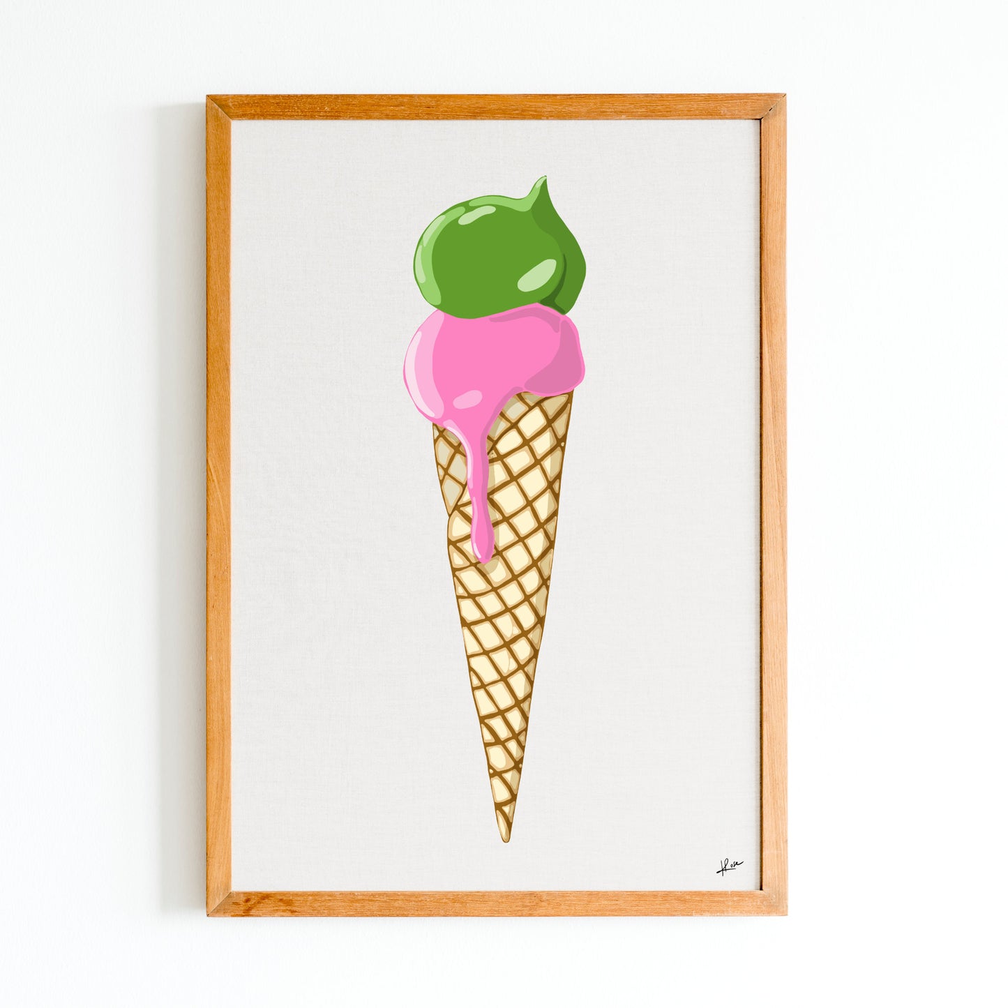 Illustration "Ice-Cream Cone"