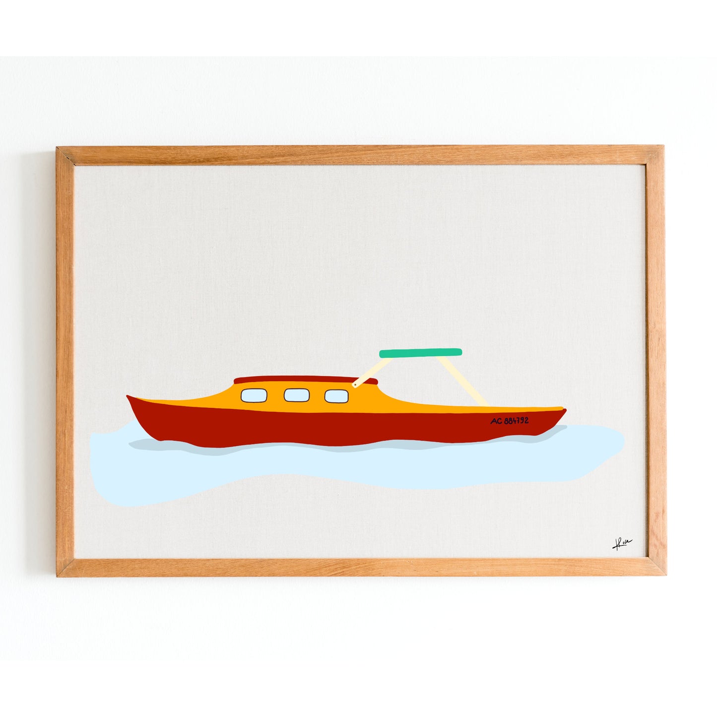 Illustration "La Pinasse"