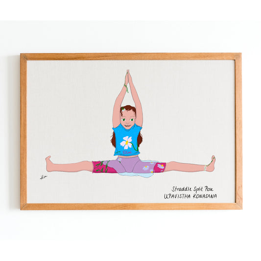 Illustration "Cloe Split Pose"