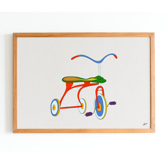Illustration "Johann, le Tricycle"