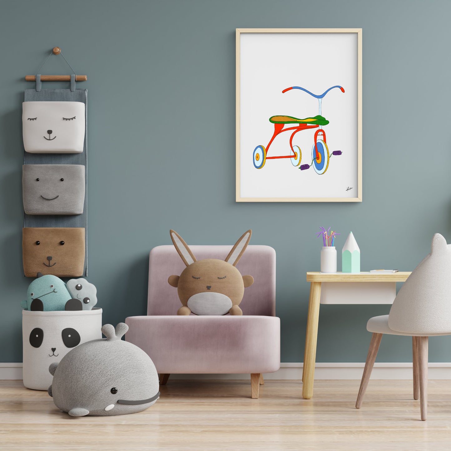 Illustration "Johann, le Tricycle"